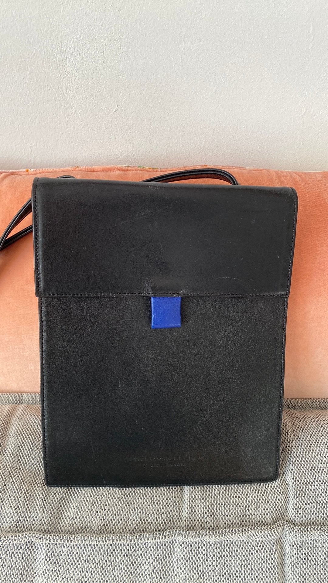Hester van Eeghen tas, in zeer goede staat, Sieraden, Tassen en Uiterlijk, Ophalen of Verzenden, Zo goed als nieuw, Zwart, Handtas
