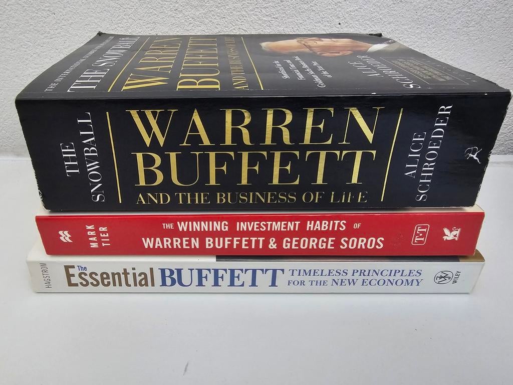 Warren Buffett  The Snowball, Investment Habits,, Ophalen of Verzenden, Gelezen, Alice Schroeder, Mark Tier, Robert Hagstrom