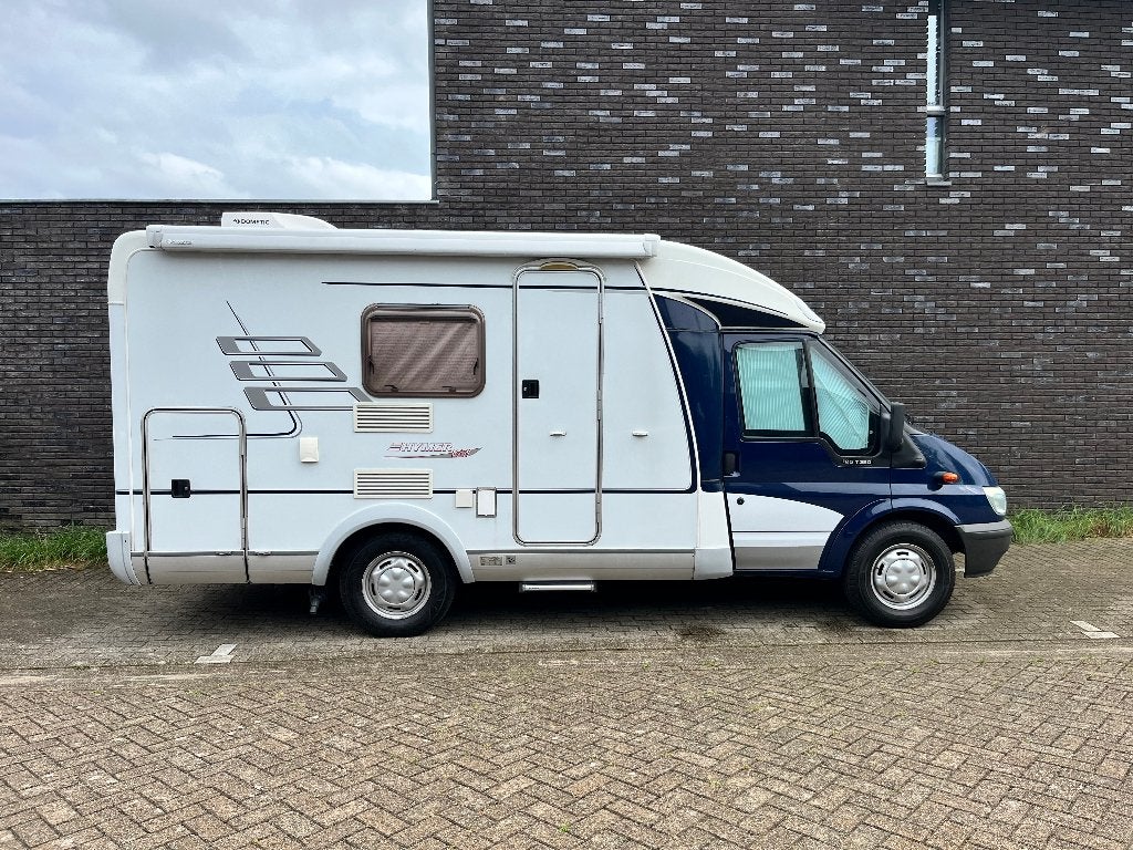camper: hymer/ ford TDCI 125pk, Caravans en Kamperen, Campers, Ringverwarming, Ford, Luifel, Tot en met 3