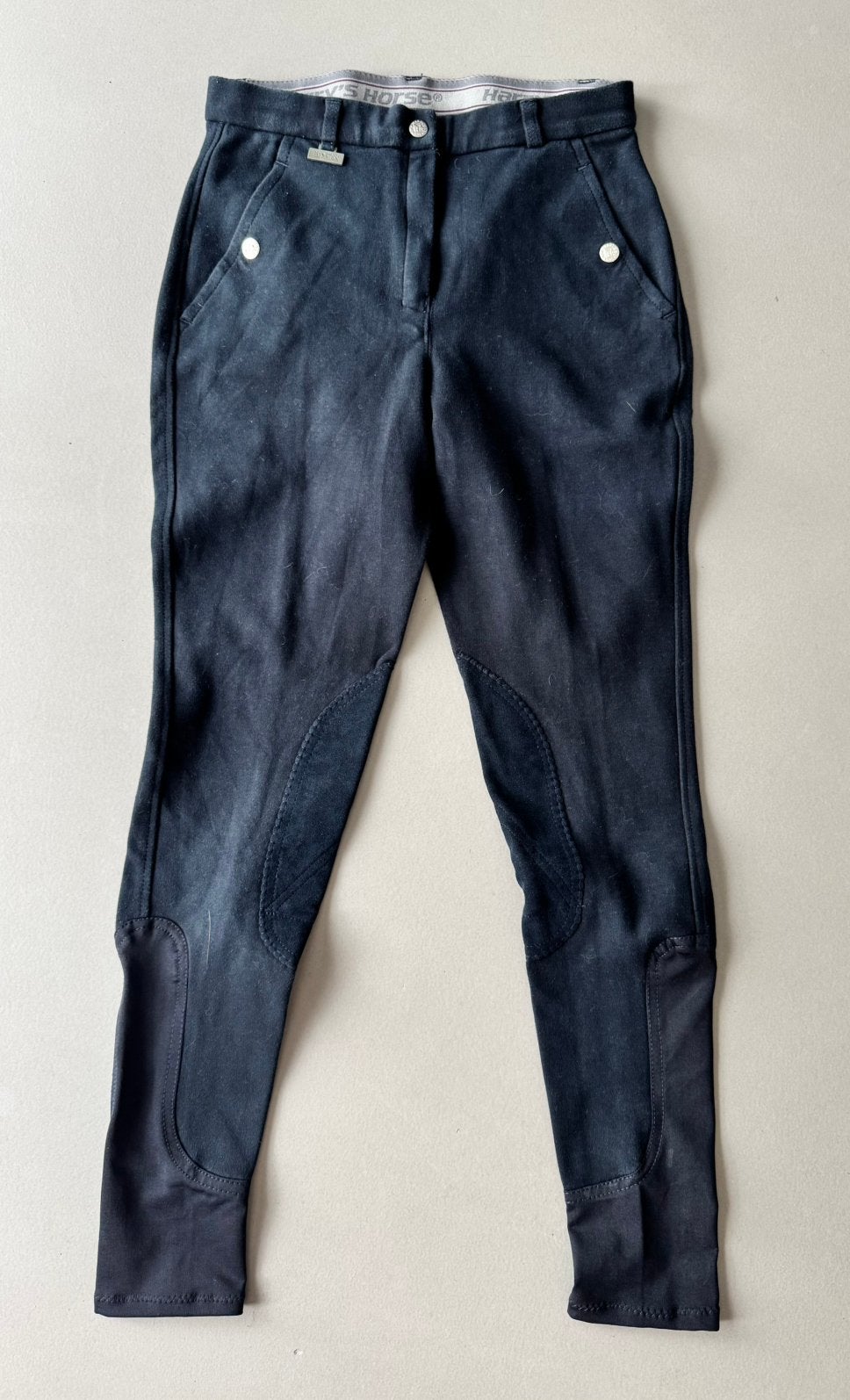 Paardrijbroek donkerblauw Harry’s Horse, maat 176, Ritssluiting, Blauw, XS, Ophalen of Verzenden