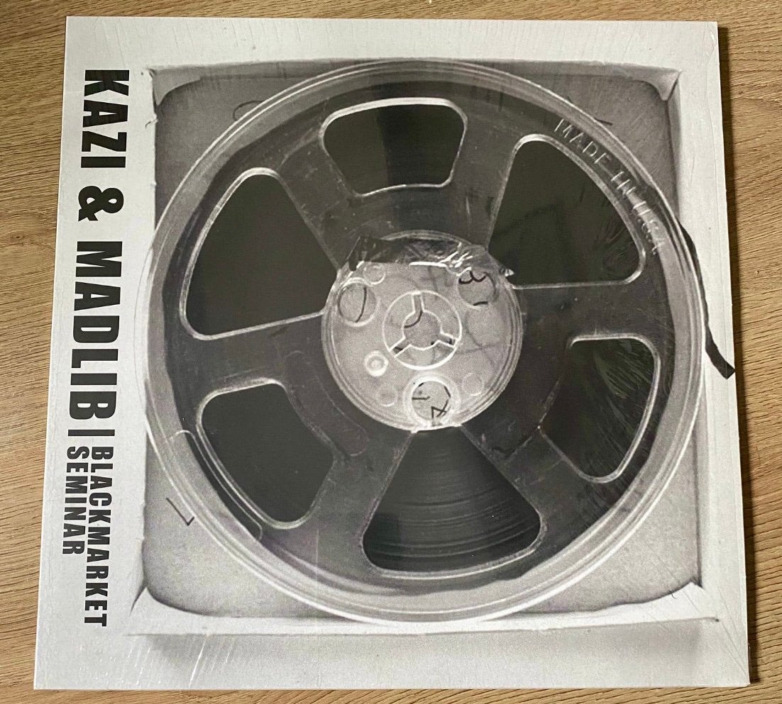 lp: Kazi & Madlib - Blackmarket Seminar, Cd's en Dvd's, Reissue, Ophalen of Verzenden, LP