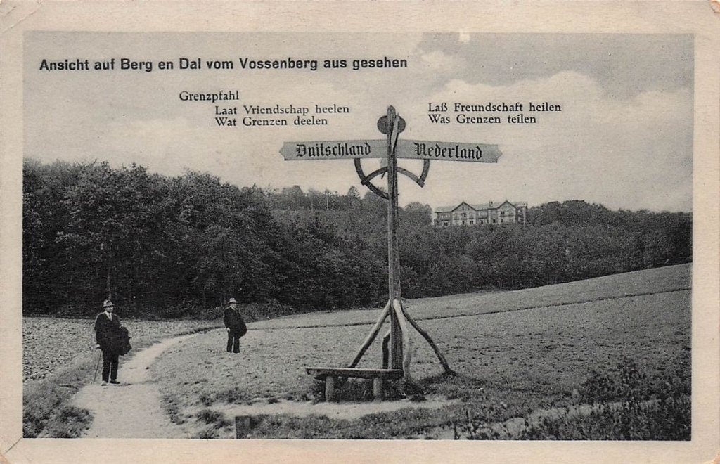 702-326-019 Ansicht Auf Berg En Dal Vom Vossenberg Aus Gese, Verzenden, Voor 1920, Gelderland