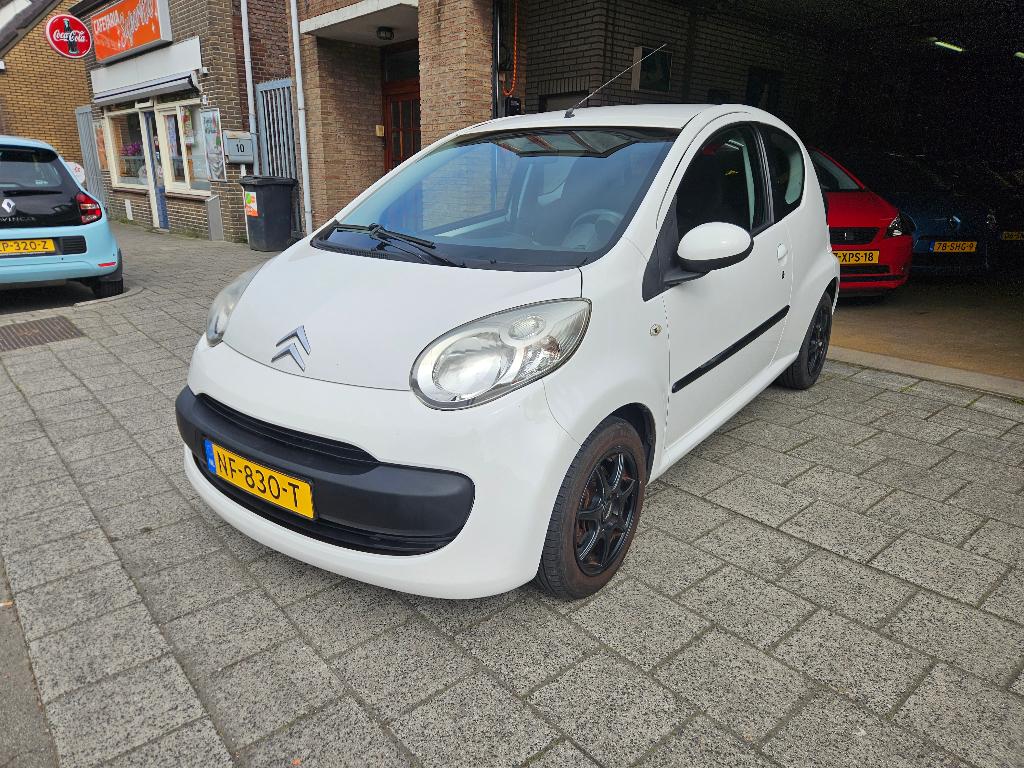 Citroën C1 1.0-12V Ambiance 3-DRS 2008 Wit, Voorwielaandrijving, Stof, 4 stoelen, C1