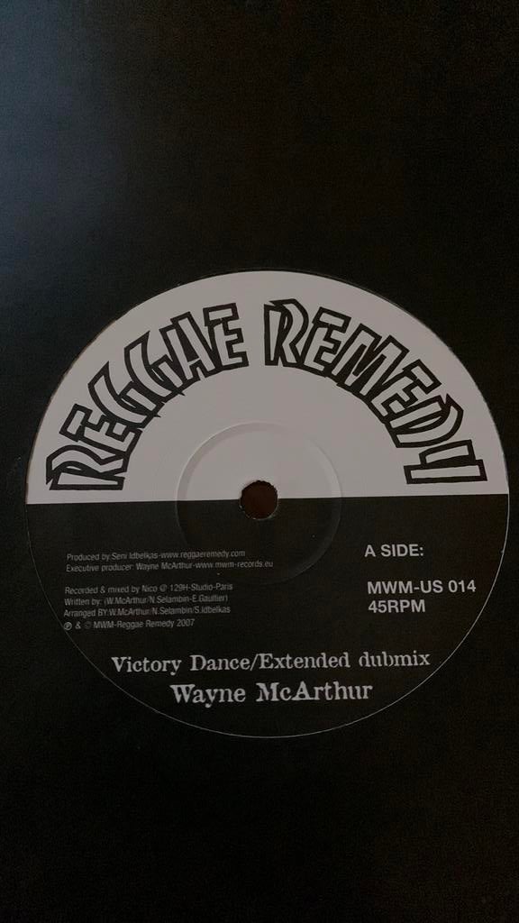 Wayne McArthur - Victory Dance (Reggae / Dub 12”), Gebruikt, Maxi-single, 12 inch, Originele persing