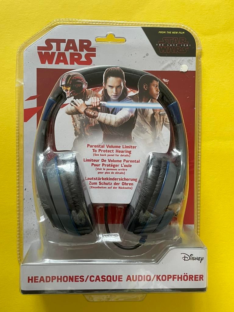 Disney Star Wars Last Jedi Koptelefoon in verpakking, Ophalen of Verzenden, Nieuw, Gebruiksvoorwerp