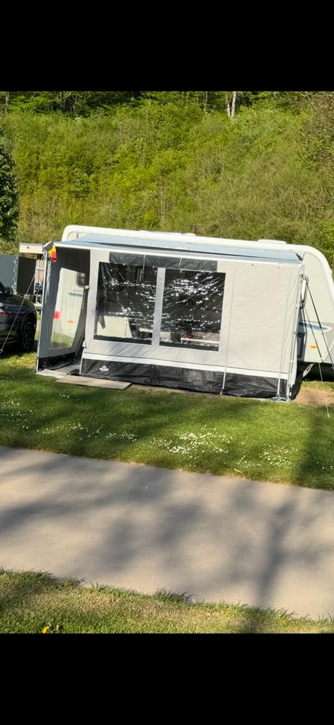 Safariroom Obelink President Front 330  Voorkant, Caravans en Kamperen, Ophalen of Verzenden, Zo goed als nieuw