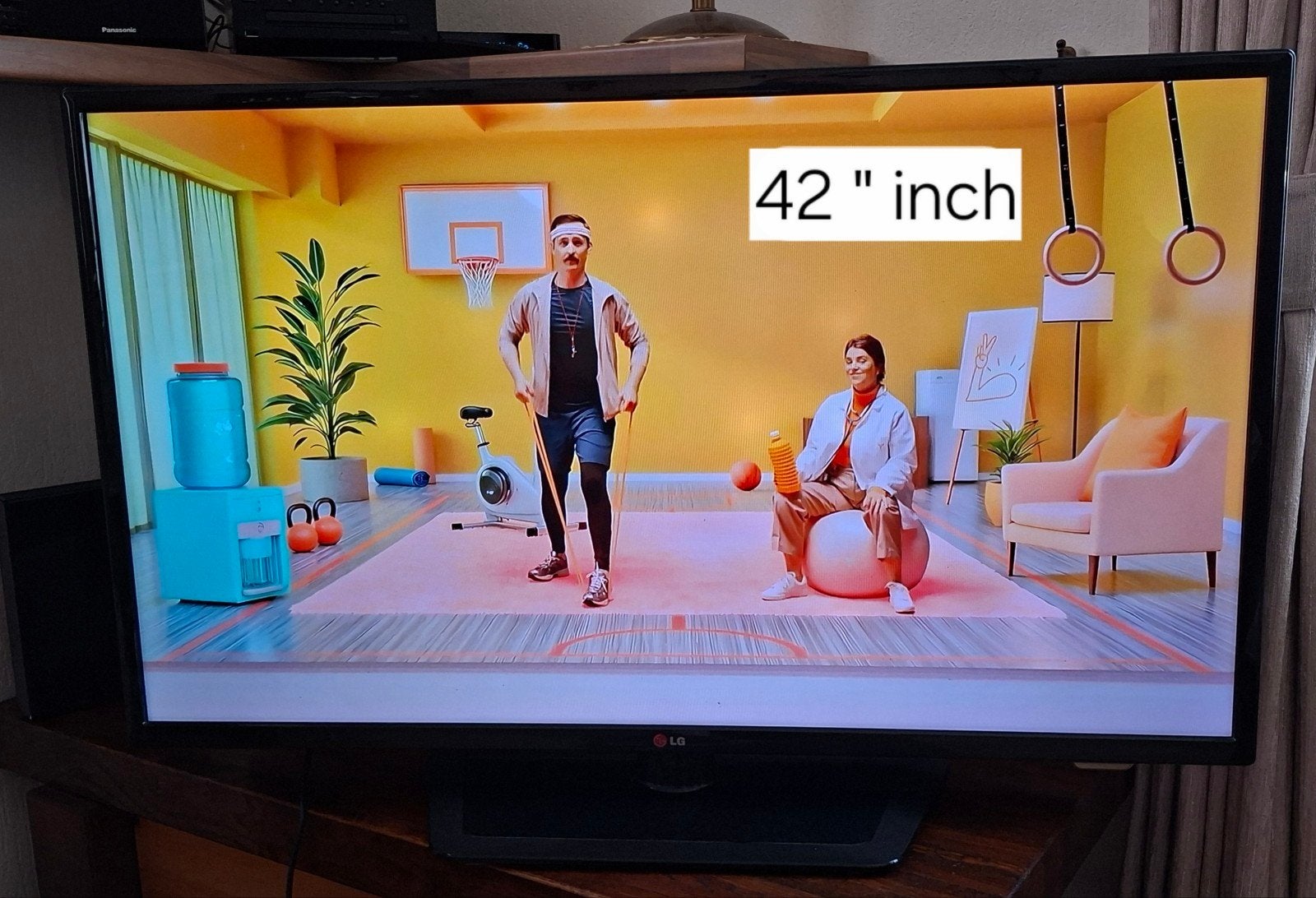 LG- TV, Audio, Tv en Foto, Televisies, Ophalen, Gebruikt, 50 Hz, 100 cm of meer
