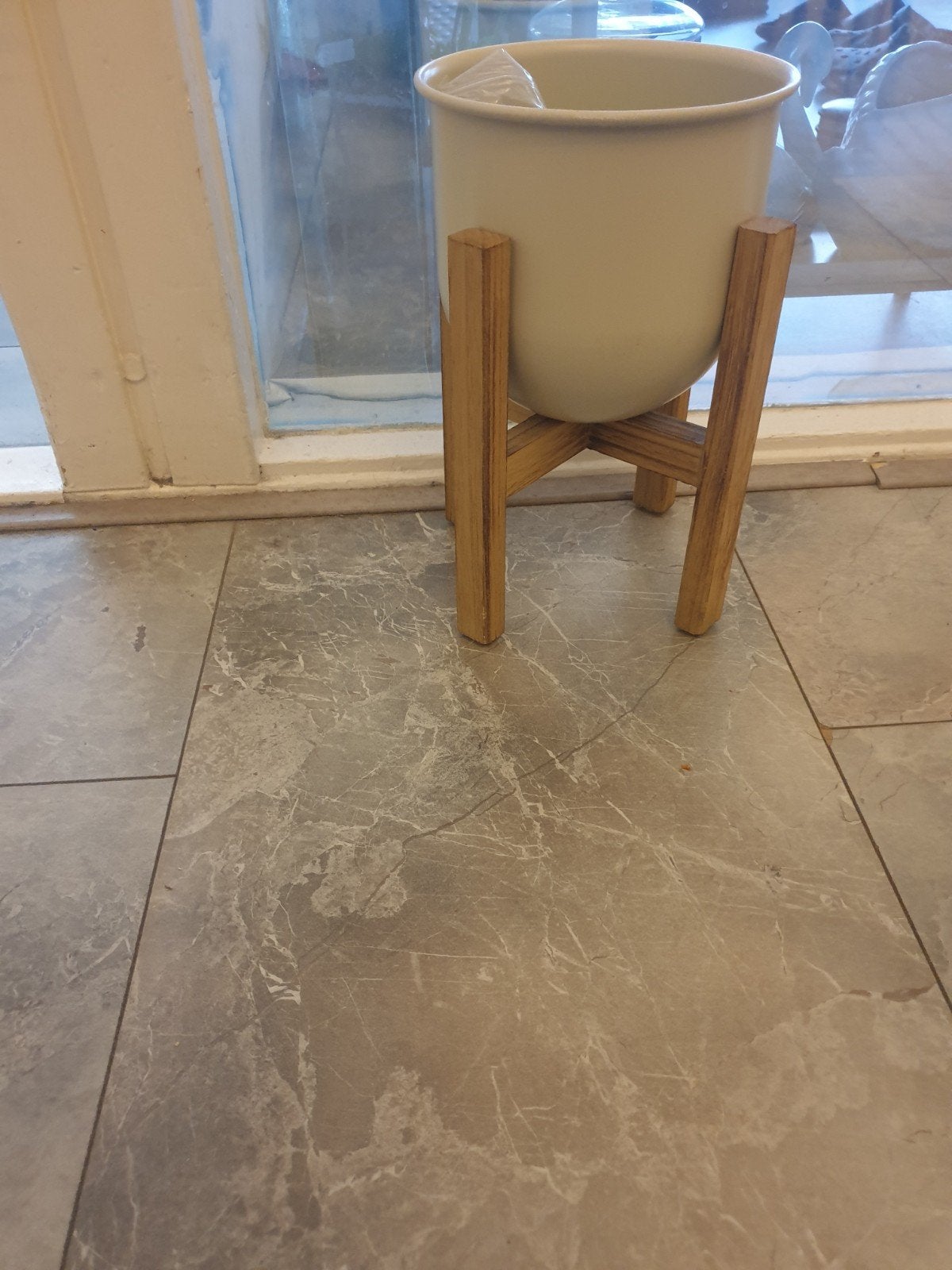 Bloempot, Ophalen, Zo goed als nieuw, Minder dan 10 m², Parket