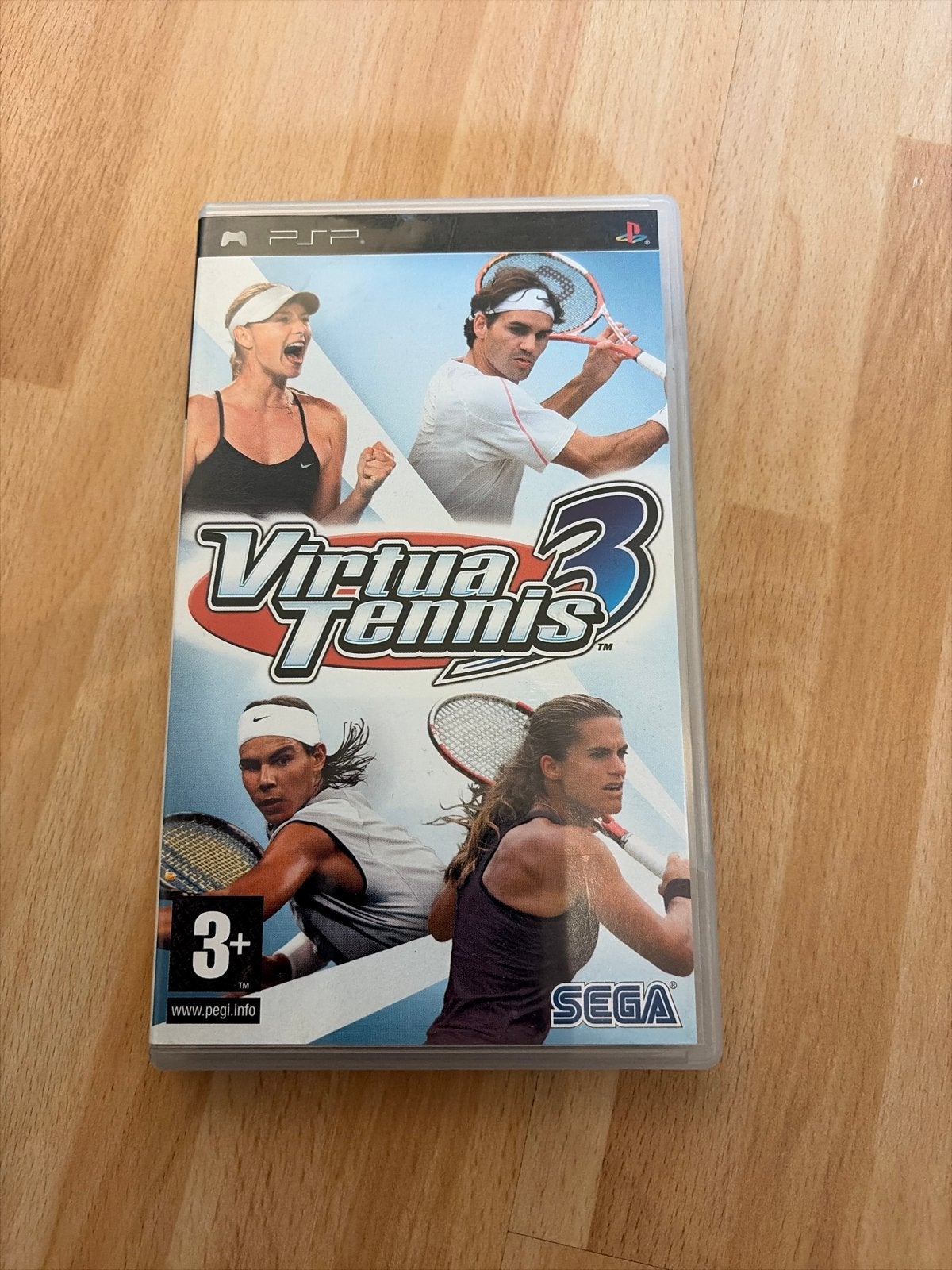 Virtua Tennis 3 PSP Game - Zo goed als nieuw, Met games, Overige kleuren, Ophalen of Verzenden, Zo goed als nieuw
