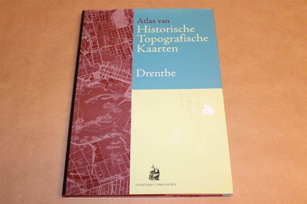 Atlas van Historisch Topografische Kaarten - Drenthe, Boeken, Atlassen en Landkaarten, Ophalen of Verzenden, 1800 tot 2000, Nederland