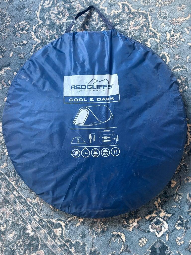 Superlichte gooitent, Ophalen, Zo goed als nieuw, Tot en met 2