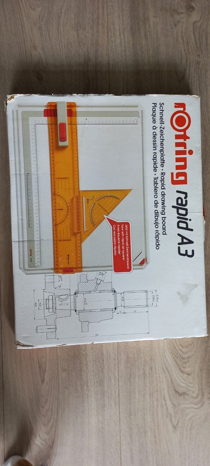 Rotring Rapid A3 Tekenbord - Zo goed als nieuw, Hobby en Vrije tijd, Tekenen, Ophalen of Verzenden, Zo goed als nieuw, Overige typen