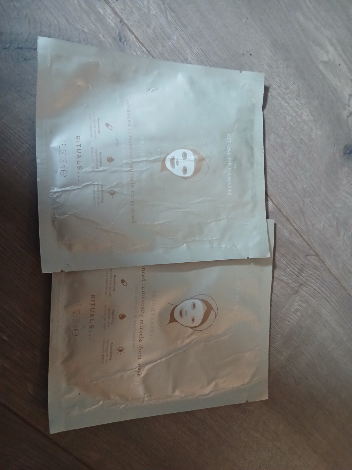 Rituals The Ritual of Namaste sheet masks, Ophalen of Verzenden, Nieuw, Gehele gezicht, Verzorging