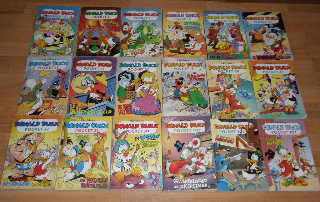 DONALD DUCK POCKETS, Meerdere stripboeken, Ophalen of Verzenden, Gelezen