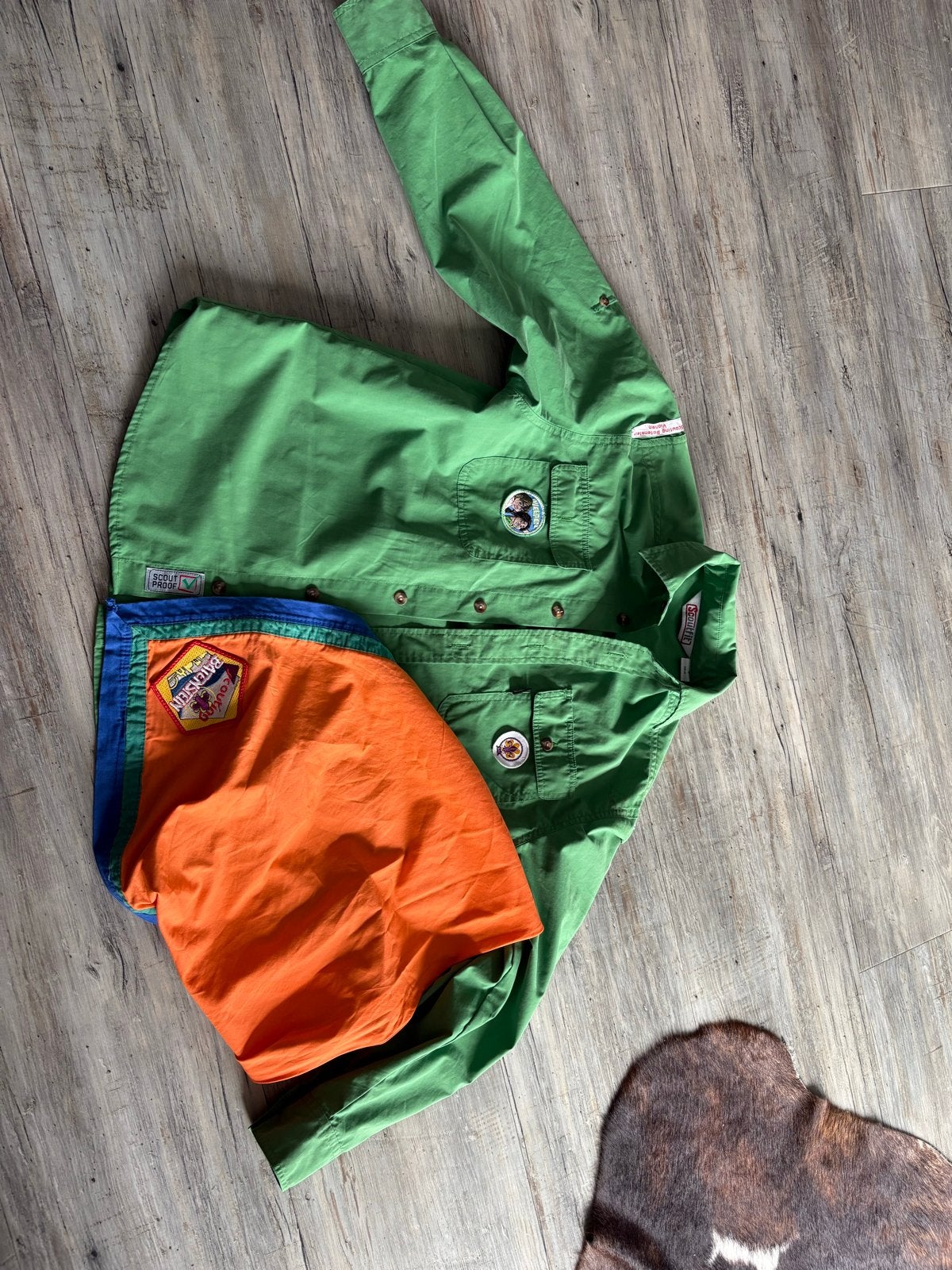 Scoutfit Scouting Blouse Groen Maat 152, Ophalen of Verzenden, Zo goed als nieuw
