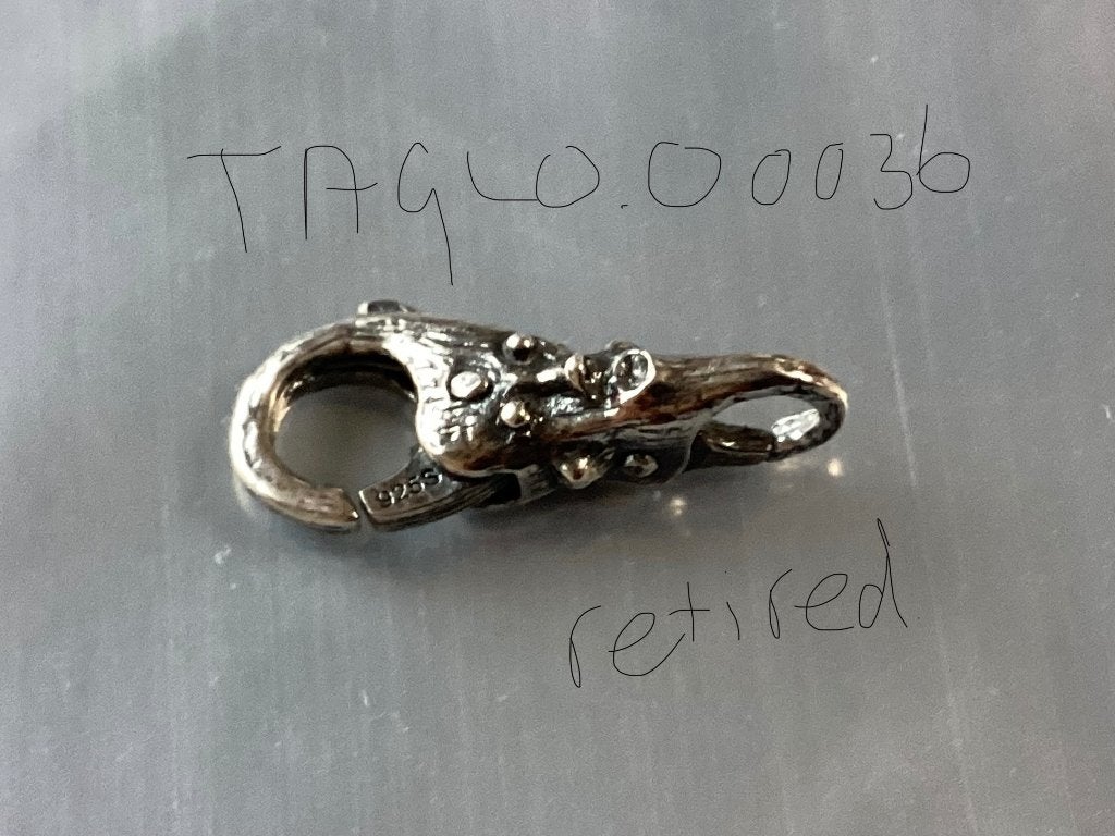 Trollbeads Trollbead slotje prijs per stuk, Sieraden, Tassen en Uiterlijk, Bedels, Verzenden, Nieuw, Trollbeads, 1 bedel