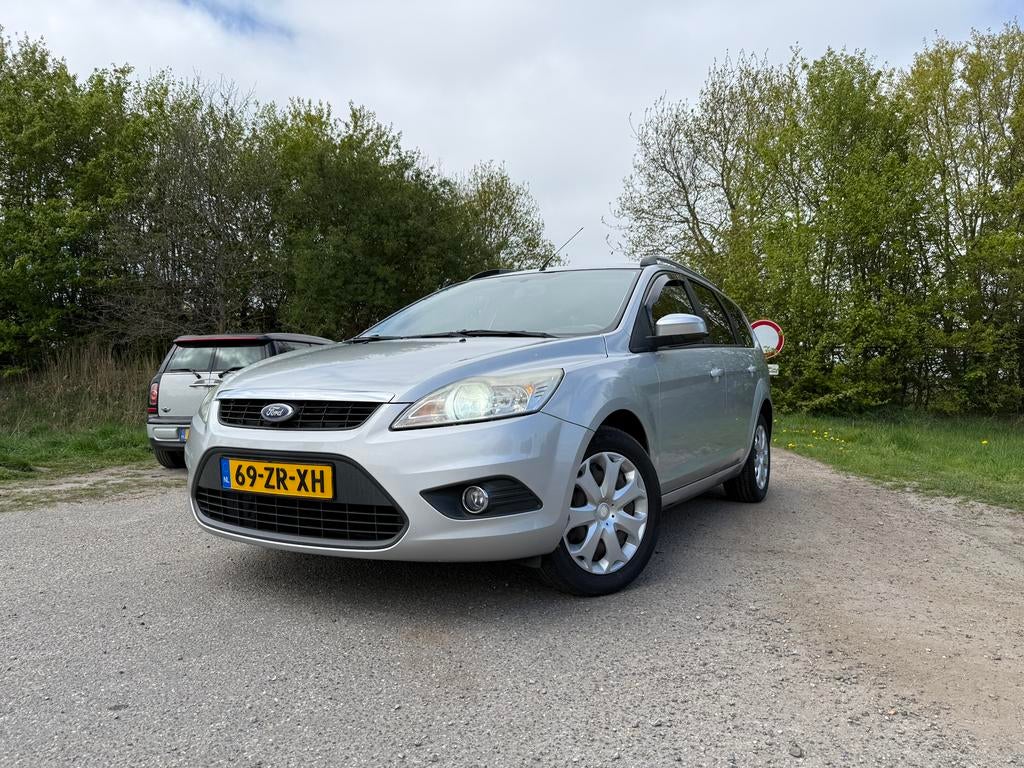 Ford Focus 1.6 16V 100PK 2008 Grijs, Auto's, 1596 cc, 15 km/l, 4 cilinders, 635 kg