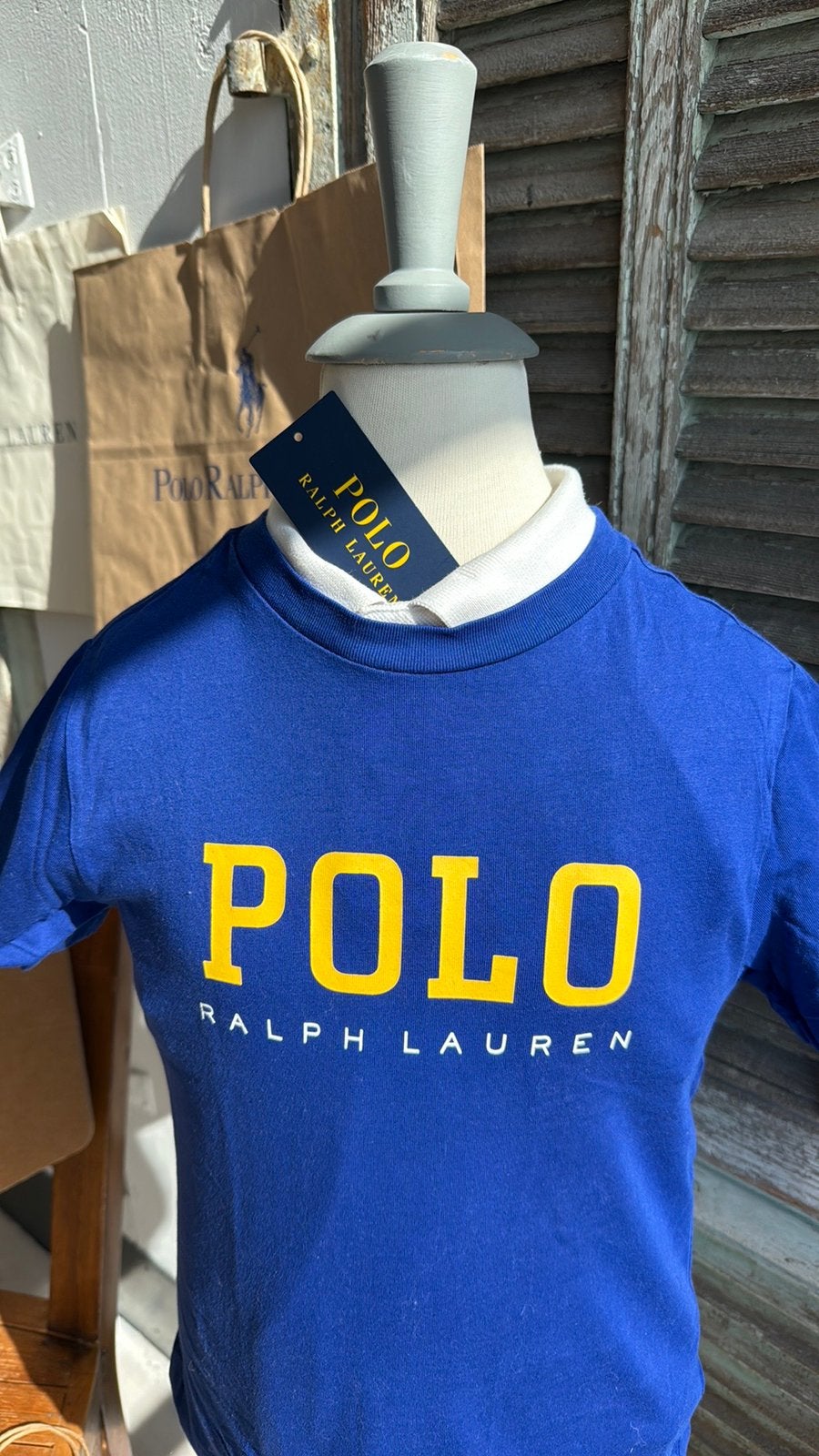Schitterend NIEUW shirt van RALPH LAUREN size 6 / maat 116, Nieuw, Ophalen of Verzenden, Shirt of Longsleeve, Polo Ralph Lauren