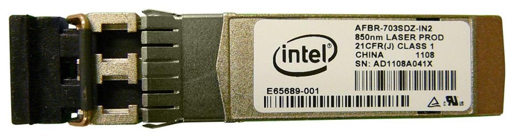 Intel 10 Gbit/s SFP+ SR AFBR-703SDZ-IN2, Computers en Software, Intel International B.V., Info@intel.com, Capronilaan 37 1119 NG Schiphol-Rijk Nederland