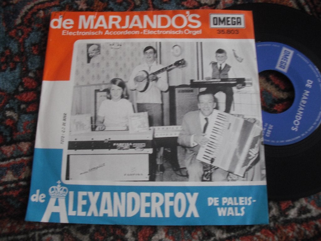 De Marjando's - De Alexanderfox., Ophalen of Verzenden, Zo goed als nieuw, 12 inch, Levenslied of Smartlap