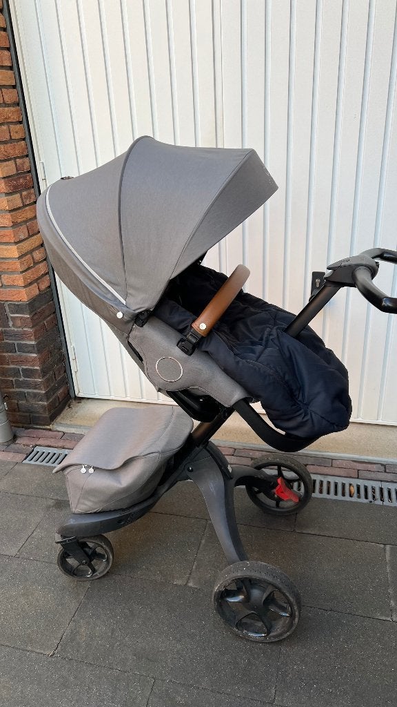 Stokke Xplory kinderwagen inclusief reiswieg en toebehoren, Kinderen en Baby's, Ophalen, Gebruikt, Overige merken