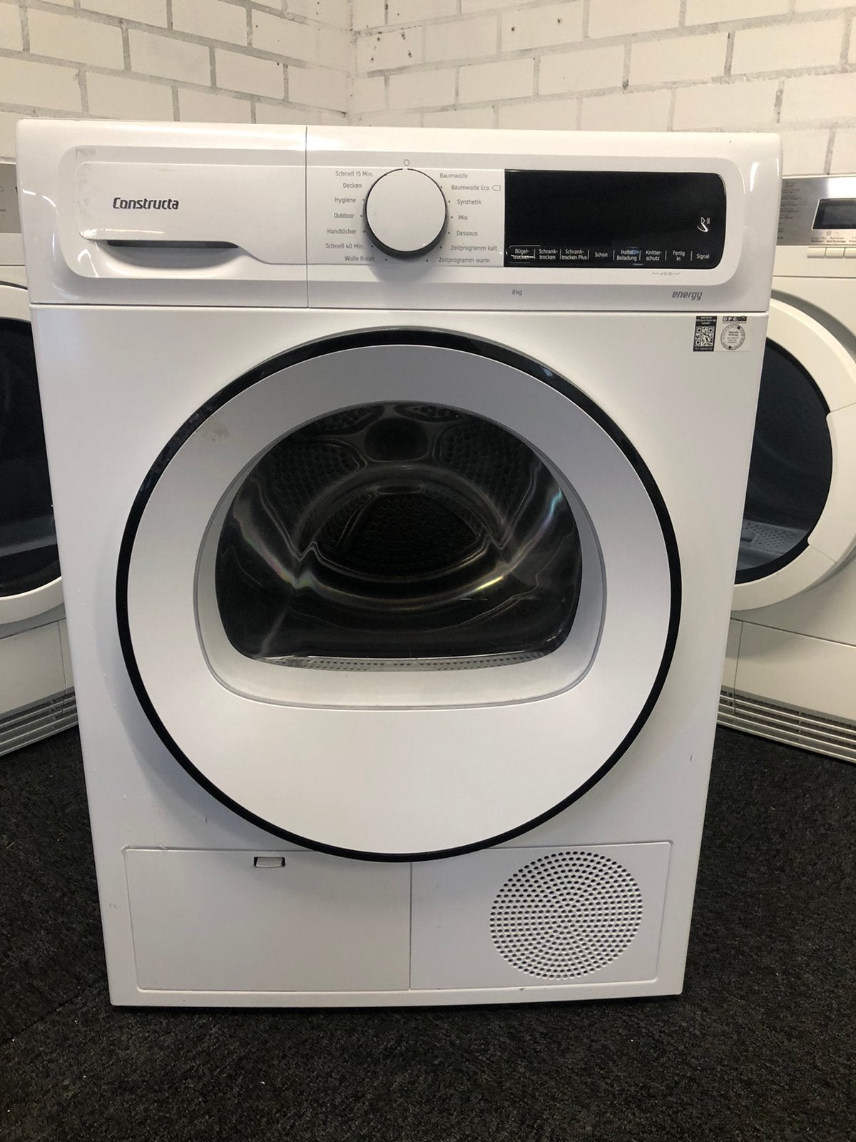 1 jaar jonge Comdensdroger Bosch construkta Energyy 8kg, Witgoed en Apparatuur, Ophalen, Minder dan 85 cm, Overige typen, 8 tot 10 kg