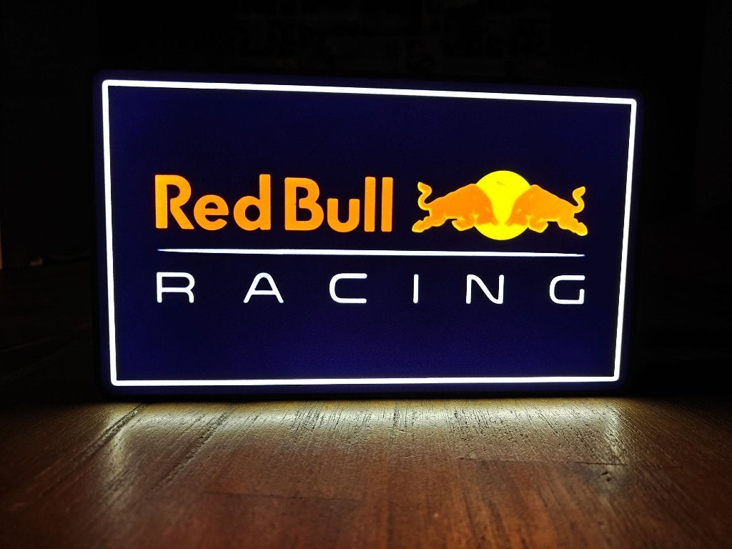 Lightbox Red Bull Racing, Ophalen of Verzenden, Zo goed als nieuw, Gebruiksvoorwerp