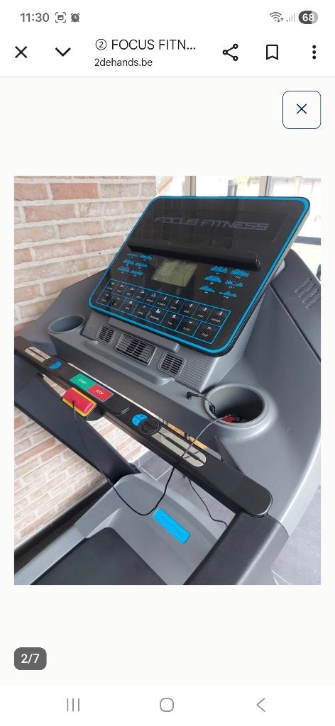 Professionele loopband focus fitness jet 9 iplus, Sport en Fitness, Fitnessapparatuur, Ophalen, Nieuw, Benen, Loopband