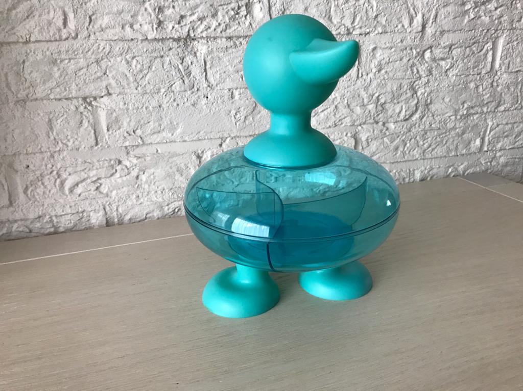 Design Bonbon-schaal .. serveerschaal met deksel .. (eend), Antiek en Kunst, Ophalen