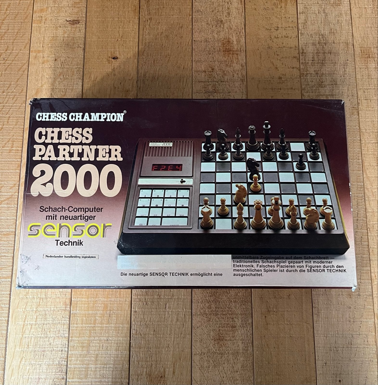 Chess Champion Chess Partner 2000 Schaakcomputer, Een of twee spelers, Ophalen, Gebruikt