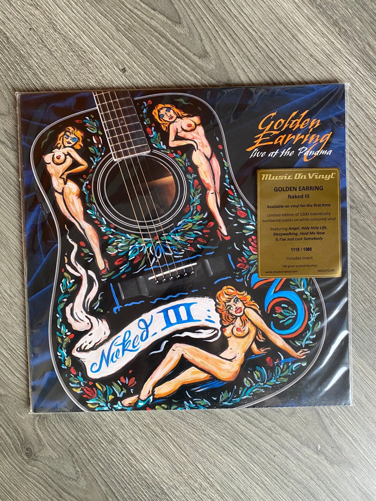 Golden Earring Naked III Live at the Panama 2lp white vinyl, Ophalen, Zo goed als nieuw