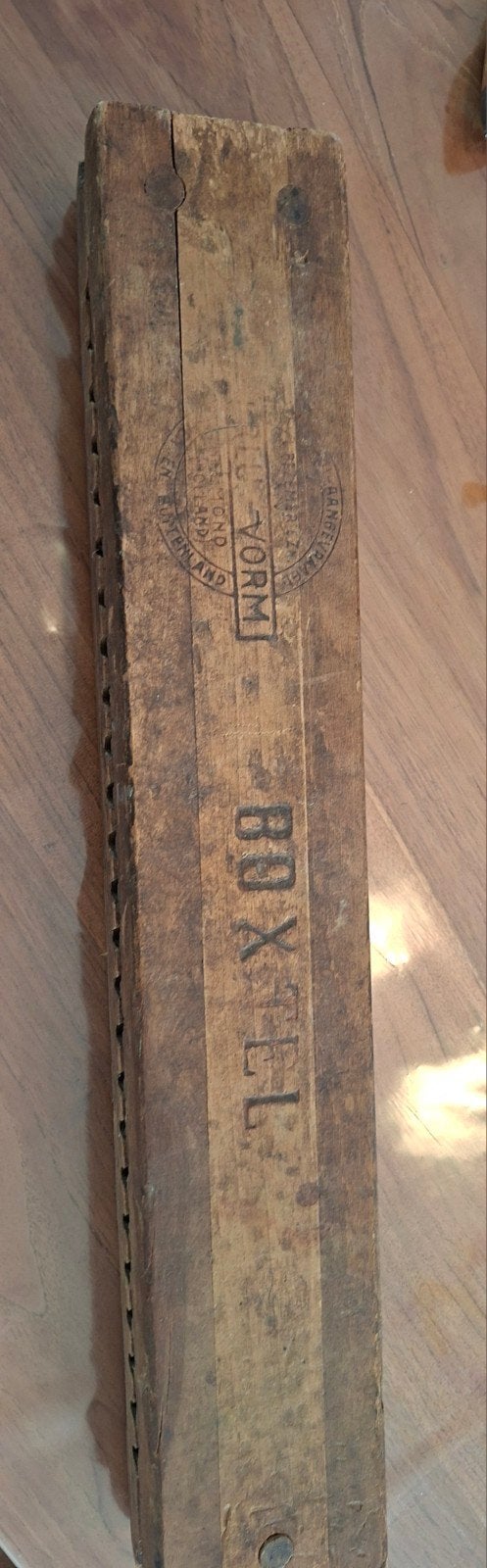 Antieke houten sigarenmal - Boxel 80 x EL, Ophalen