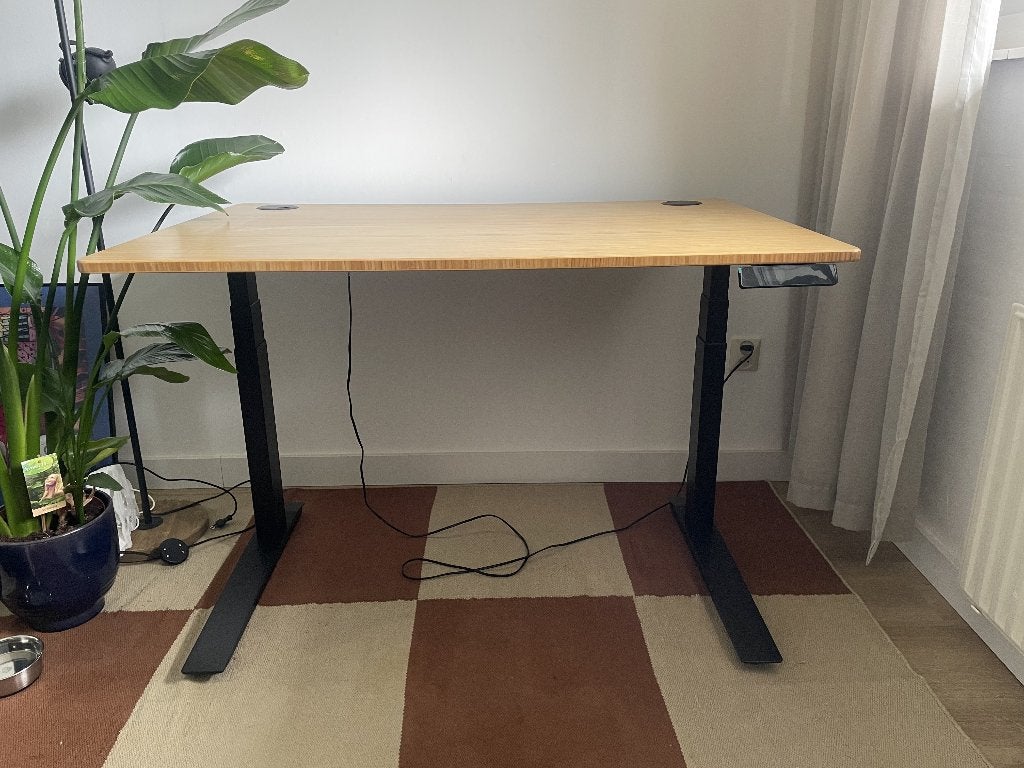 Jarvis zit-sta bureau, Ophalen, Gebruikt, 120 cm, Overige materialen