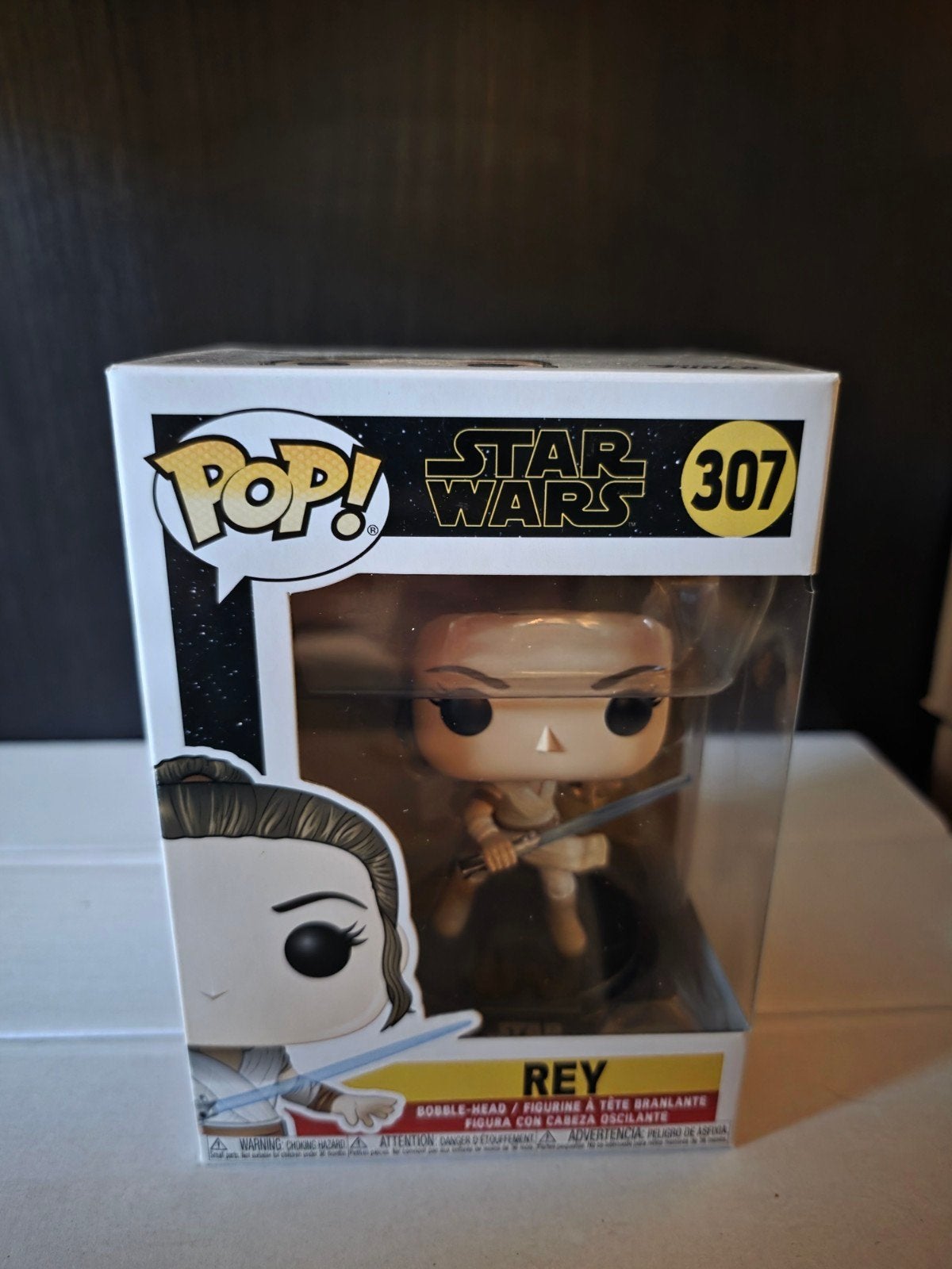 Funko Pop! Star Wars Rey Bobble-Head #307, Ophalen of Verzenden, Nieuw