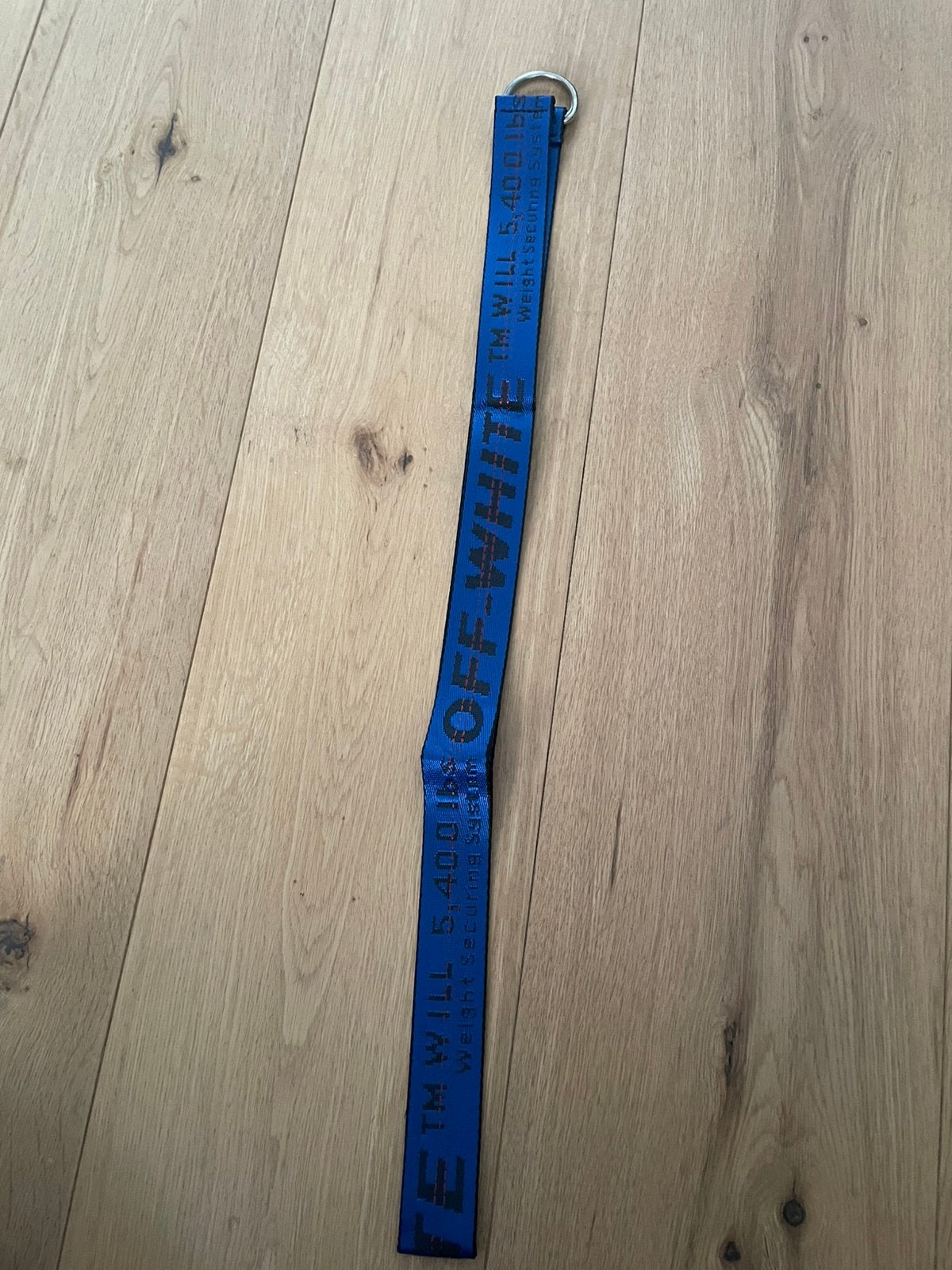 Off-white zadelriem blauw nieuw!, Ophalen of Verzenden, Nieuw, Overige typen, Overige merken