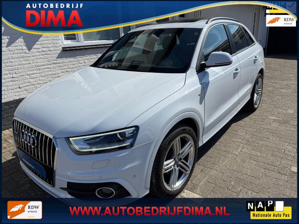 Audi Q3 2.0 TFSI quattro Pro Line 2x S-Line/ Pano/ Navi/ 1e, Auto's, Audi, Te koop, Q3, 4x4, ABS, Airbags, Airconditioning, Automatische klimaatregeling