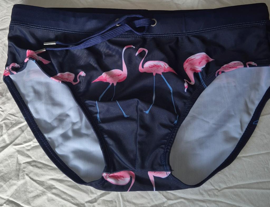 Zwembroek zwemslip heren flamingo maat S, Ophalen of Verzenden, Maat 46 (S) of kleiner, Zwemslip
