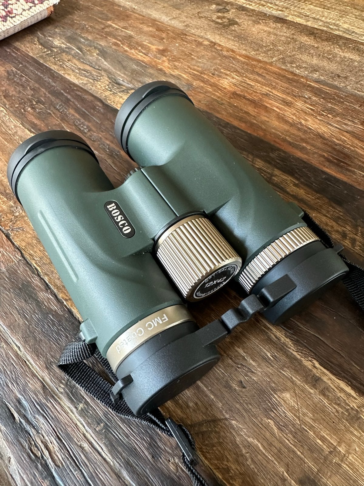Bosco 12x42 Verrekijker - Waterdicht en FMC Gecoat, Dakkant (recht), 12 tot 20x, Nieuw, Ophalen of Verzenden