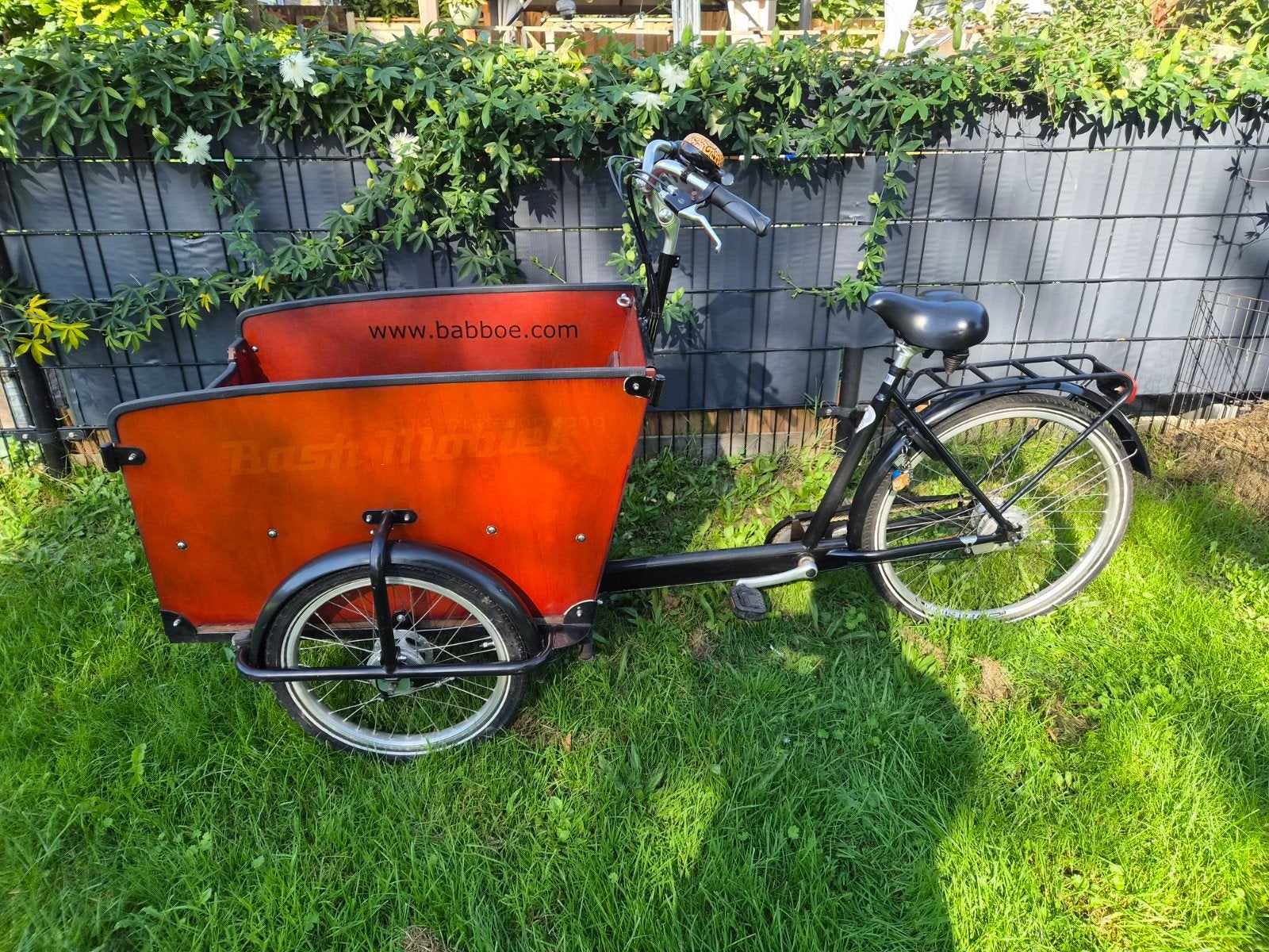 Babboe Big bakfiets met certificaat, Fietsen en Brommers, Ophalen, Gebruikt, 4 kinderen of meer