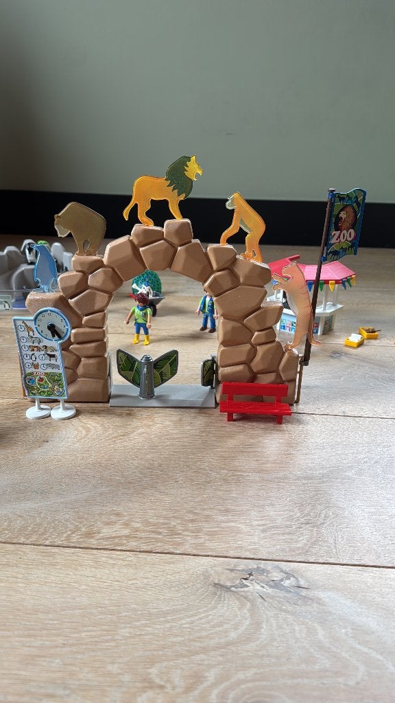 Playmobil Zoo Dierenpark met veel dieren en figuren, Kinderen en Baby's, Speelgoed | Playmobil, Ophalen, Complete set, Overige typen
