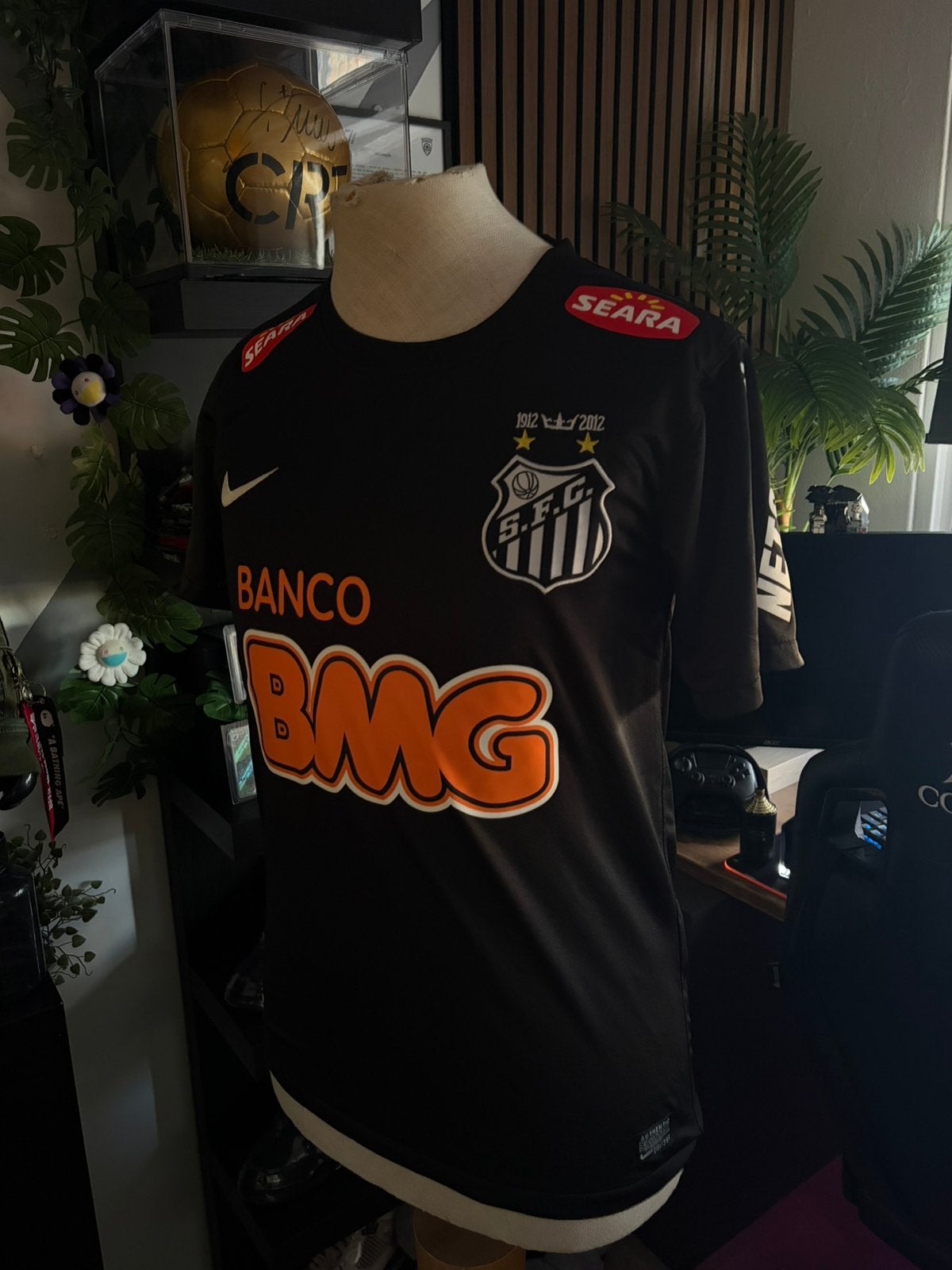 Neymar voetbalshirt, Zwart, Nieuw, Ophalen of Verzenden, Voetbal