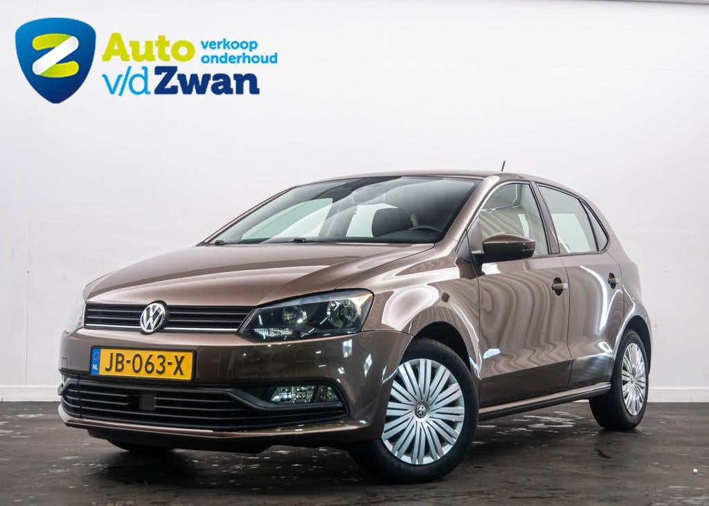 Volkswagen Polo 1.2 TSI Highline Clima/Stoelverw/Trekhaak!, 4 cilinders, Bruin, Bedrijf, Handgeschakeld