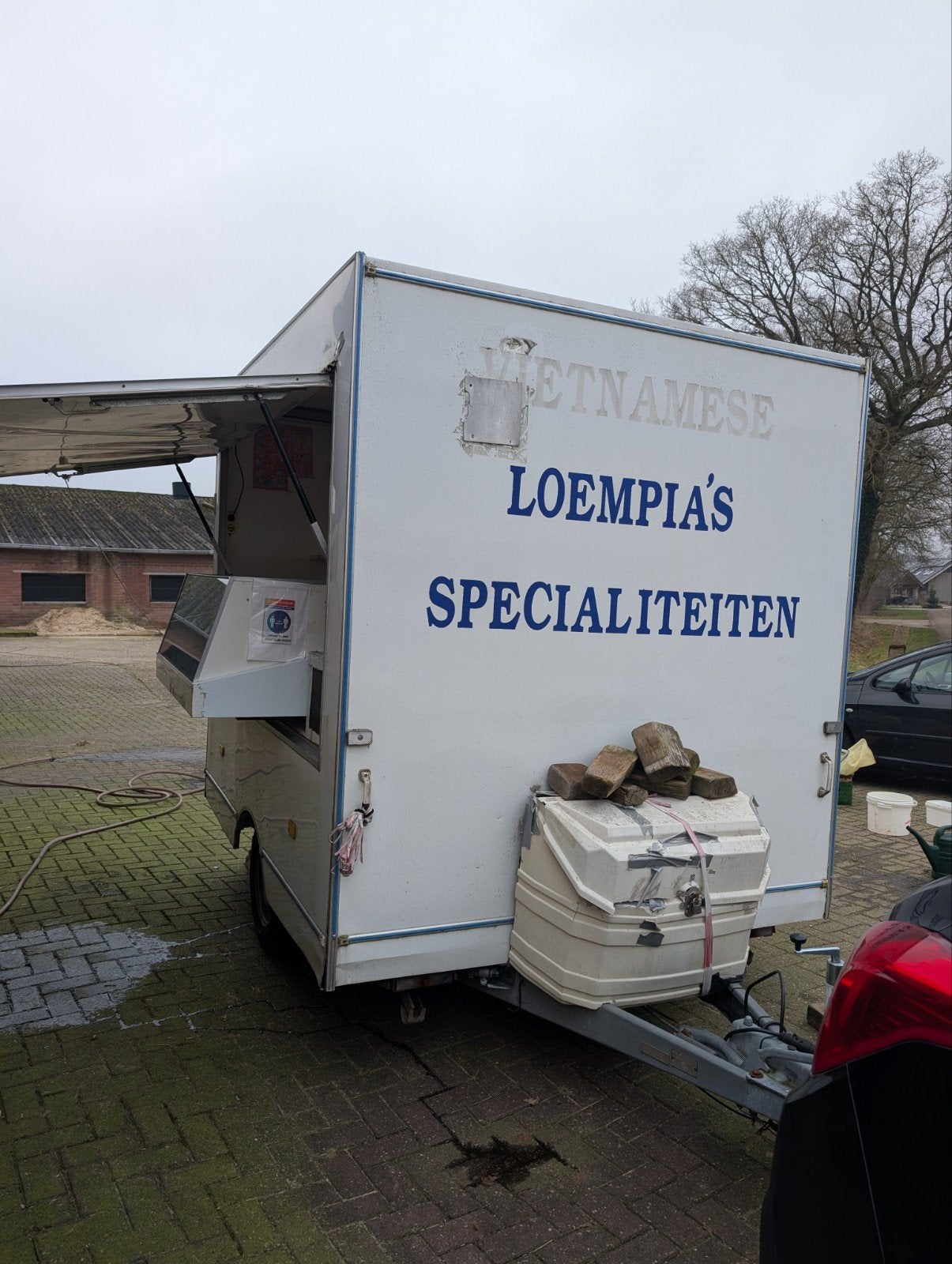 Loempia Foodtruck / Verkoopwagen en goodwill - Vietnamese Sp, Zakelijke goederen, Ophalen of Verzenden
