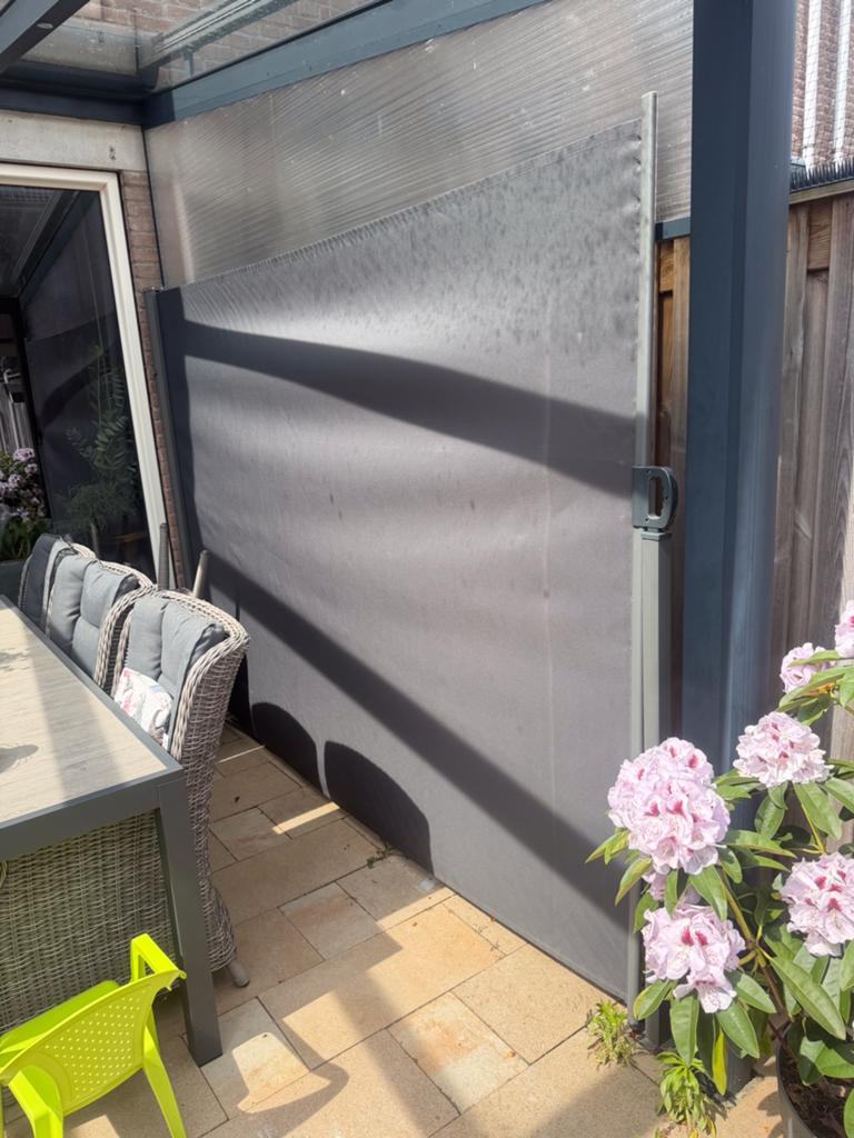 Tuinscherm, Tuin en Terras, Tuinschermen, Ophalen, Gebruikt, Staal, 200 cm of meer