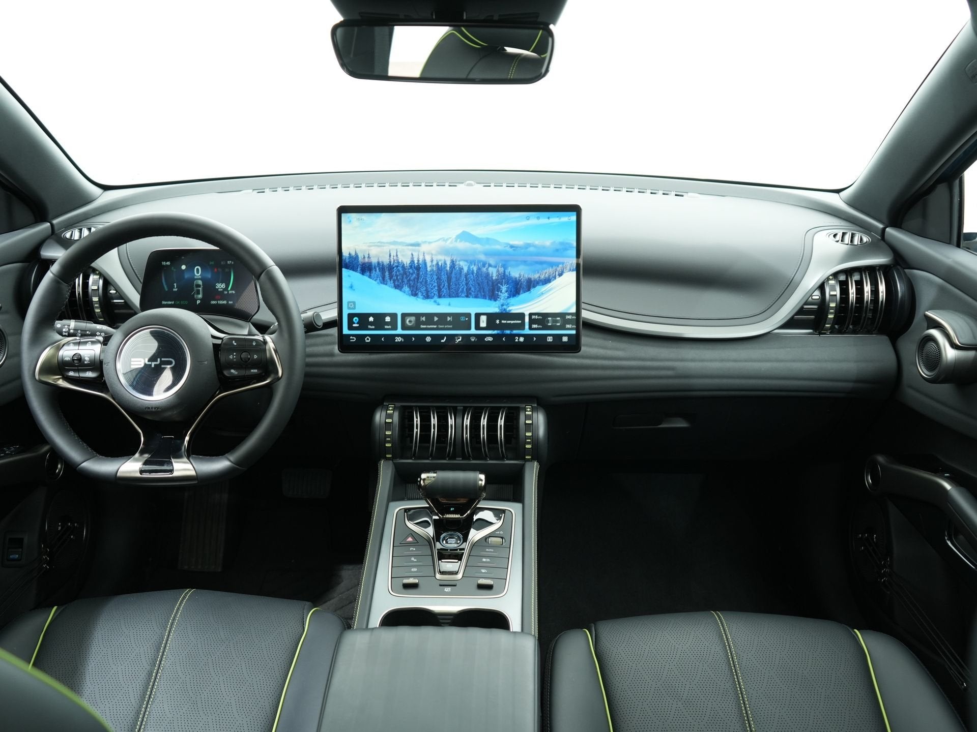 BYD ATTO 3 DESIGN 204PK 60 KWH FACELIFT SOH 100% | Panoramad, Auto's, BYD, Gebruikt, Blauw, 204 pk, SUV of Terreinwagen