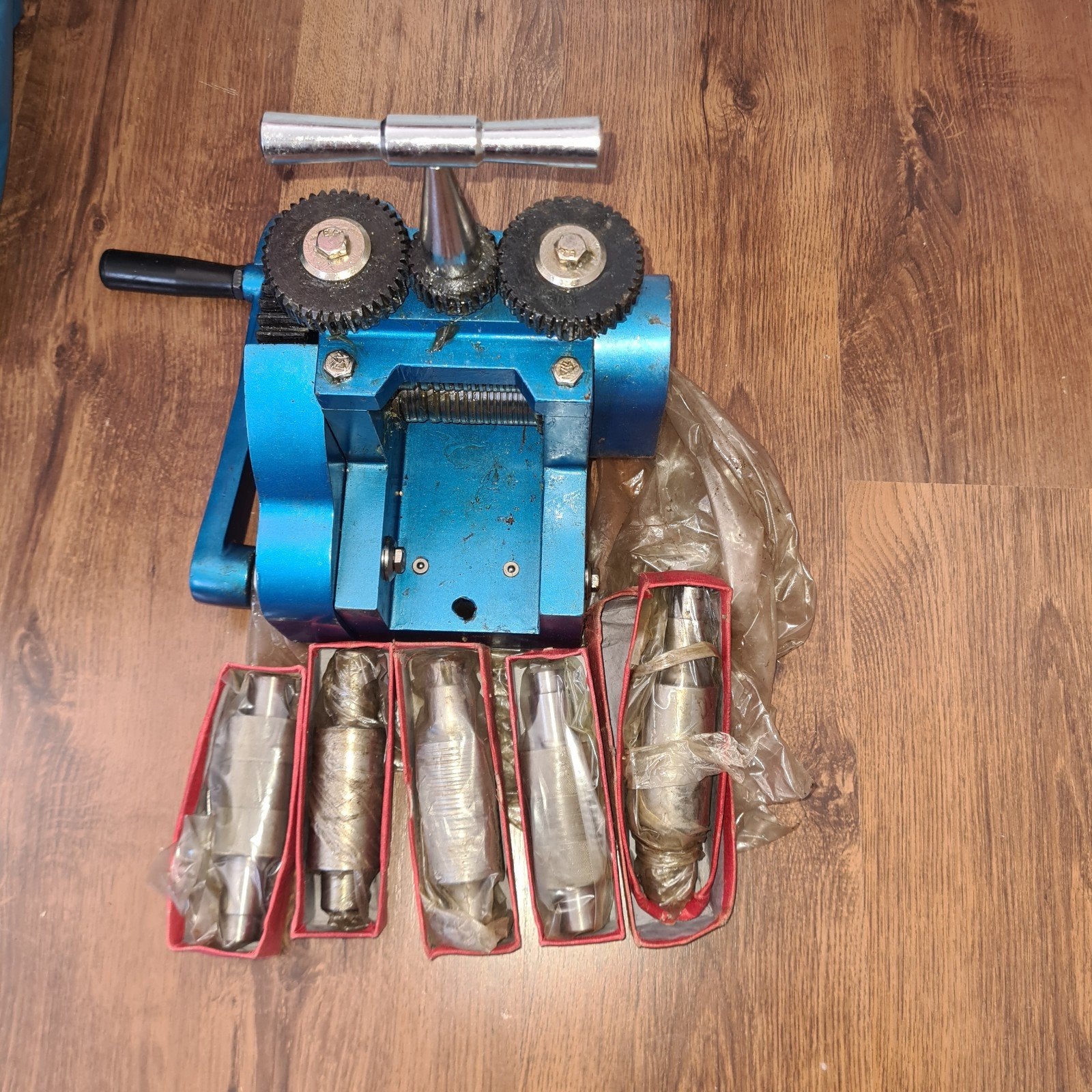 Goudsmid Hand Walsen Mechanische met 5 Rollen - Z.G.A.N., Ophalen of Verzenden