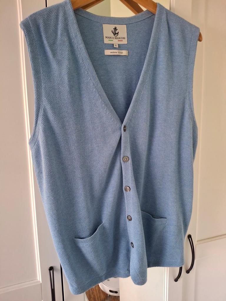 Spencer, vest. Marco Manzini XL, Ophalen of Verzenden, Zo goed als nieuw, Maat 56/58 (XL)