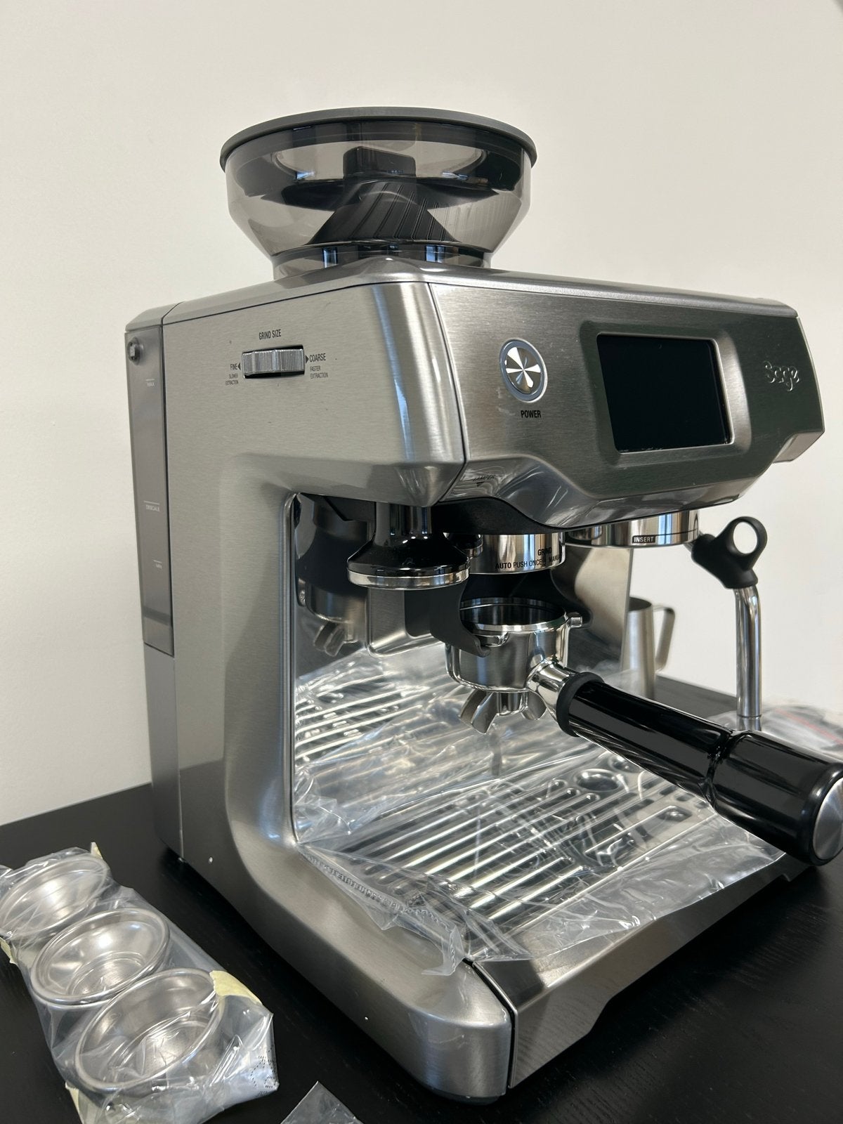 Sage Barista Touch Refurbished Espressomachine, Afneembaar waterreservoir, Espresso apparaat, Refurbished, 2 tot 4 kopjes