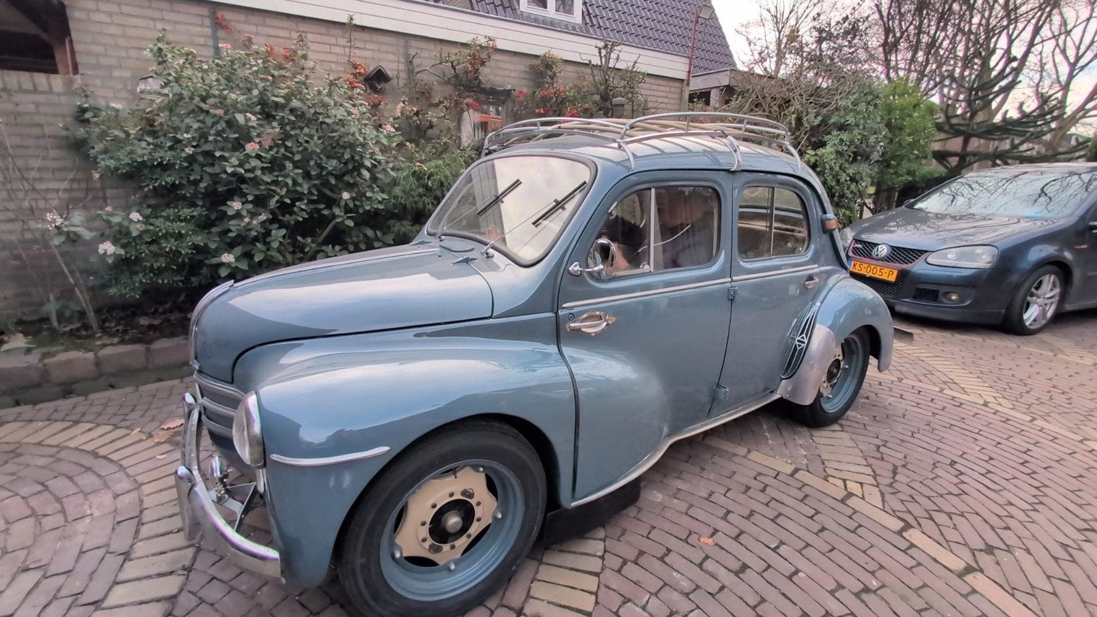 Aangeboden Renault 4 cv oldtimer., Auto's, Oldtimers, Particulier, Te koop