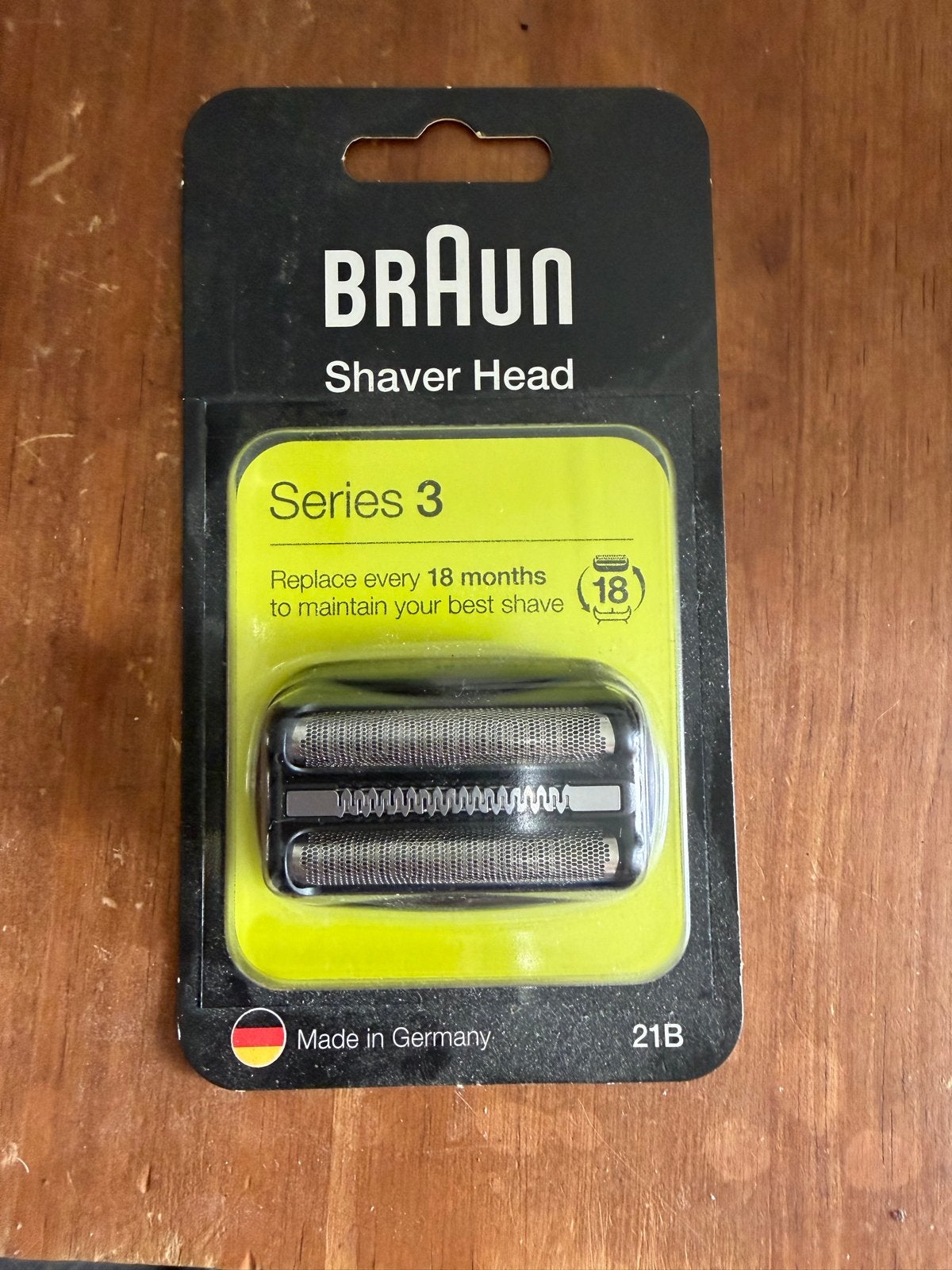 Braun Series 3 Scheerhoofd 21B - Nieuw in verpakking, Witgoed en Apparatuur, Ophalen, Nieuw, Scheren en Epileren